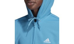 Adidas Sportinis Kostiumas Moterims W Lin Ft Ts Black Blue HD1696