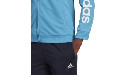 Adidas W Lin FT TS Women's Tracksuit Black Blue HD1696