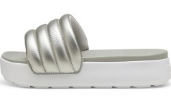 Puma Karmen Slide Puffy Women's Slides White Silver 395399 03