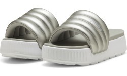 Puma Šlepetės Moterims Karmen Slide Puffy White Silver 395399 03