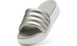 Puma Šlepetės Moterims Karmen Slide Puffy White Silver 395399 03