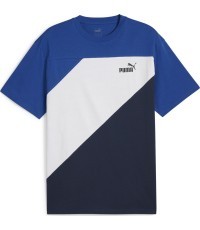 Мужская футболка Puma Power Colorblock, синяя/белая 678929 14