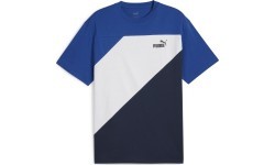 Puma Power Colorblock Men's Tee Blue White 678929 14