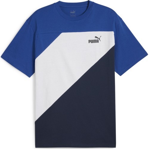 Мужская футболка Puma Power Colorblock, синяя/белая 678929 14