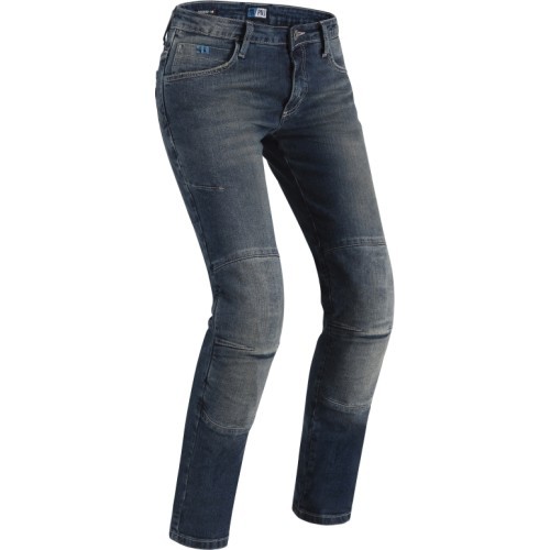 Женские мото-джинсы с защитой PMJ Florida MID - Blue