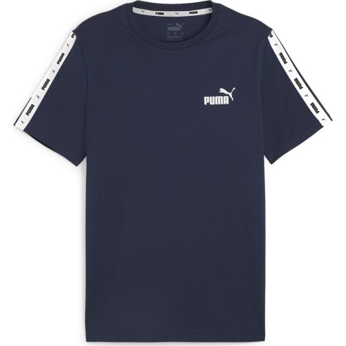 Puma Men's T-Shirt Ess+ Tape Tee Navy 847382 14