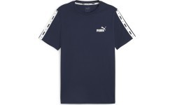Puma Men's T-Shirt Ess+ Tape Tee Navy 847382 14