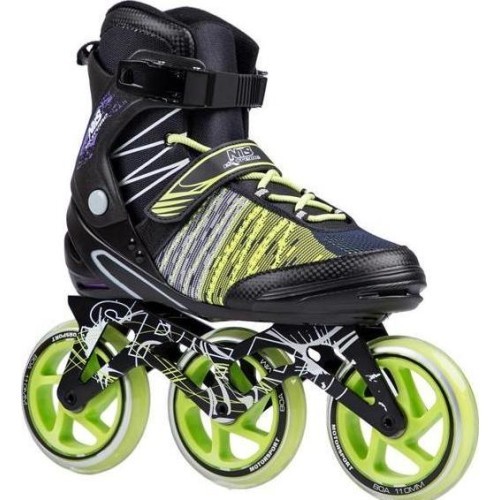 Riedučiai NA1206 Black-Green Nils Extreme - NA1206 BLACK-GREEN IN-LINE SKATES NILS EXTREME