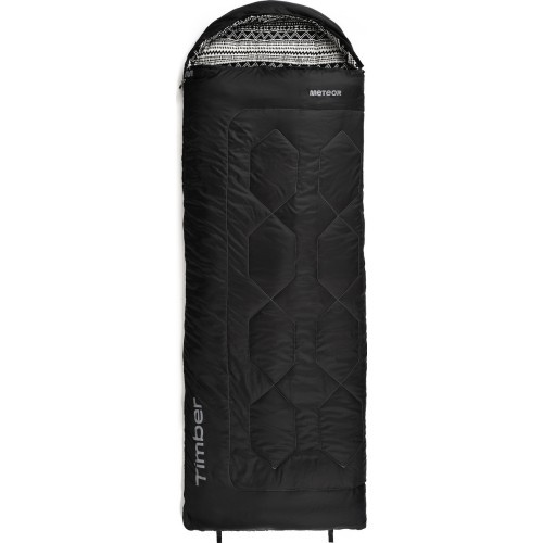 Meteor sleeping bag timber cotton - Black