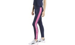 Reebok TE Linear Logo CT L Women's Leggings Blue Pink FU2180