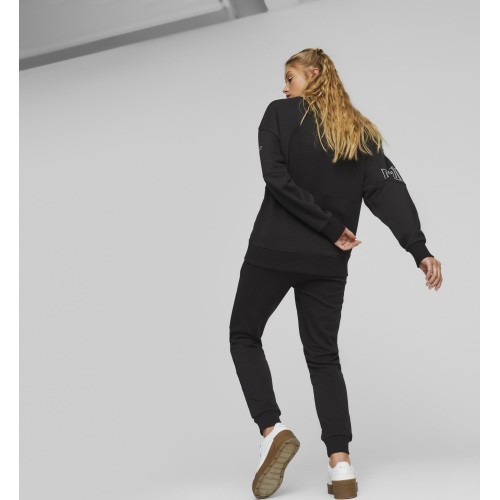 Женские спортивные брюки Puma Power Tape черные 674227 01