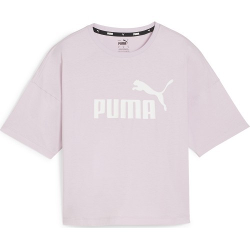 Puma Ess Cropped Logo Women's Blouse Pink 586866 60