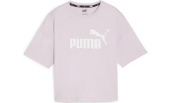 Puma Ess Cropped Logo Women's Blouse Pink 586866 60