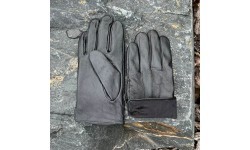 Prius Lux Genuine Leather Gloves for Men, Black 2050
