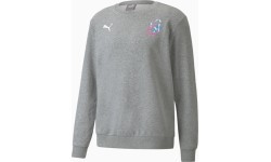 Puma Neymar JR Creativity мужской свитшот серый 605562 06