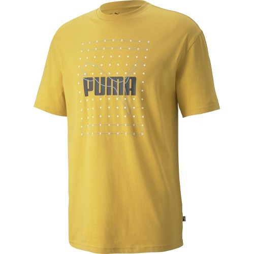 Мужская футболка Puma Reflective Graphic Tee, жёлтая