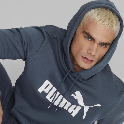 Puma Džemperis Vyrams Ess Big Logo Hoodie Blue 586687 61