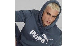 Мужская толстовка Puma Ess Big Logo Hoodie Blue 586687 61