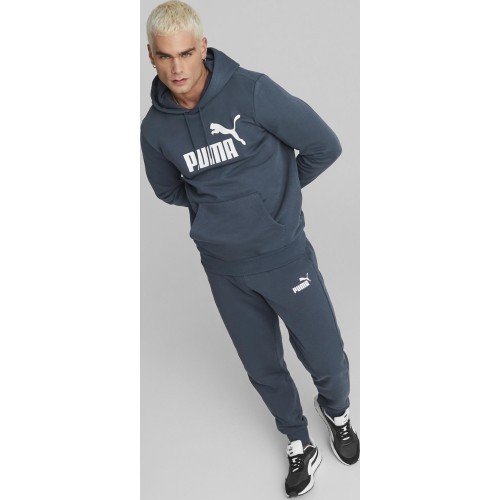 Puma Džemperis Vyrams Ess Big Logo Hoodie Blue 586687 61