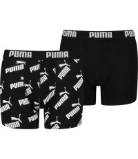 Трусы-боксеры для мальчиков Puma AOP чёрные 935526 01