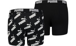 Трусы-боксеры для мальчиков Puma AOP чёрные 935526 01