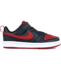 Nike Kids' Shoes Court Borough Low2 Black Red BQ5451 007