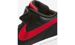 Nike Avalynė Vaikams Court Borough Low2 Black Red BQ5451 007