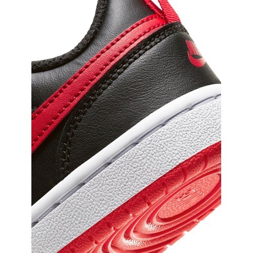 Nike Avalynė Vaikams Court Borough Low2 Black Red BQ5451 007