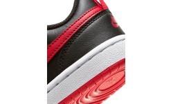 Nike Avalynė Vaikams Court Borough Low2 Black Red BQ5451 007