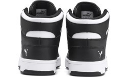 Кроссовки подростковые Puma Rebound Layu SL Jr, чёрно-белые, 370486 01