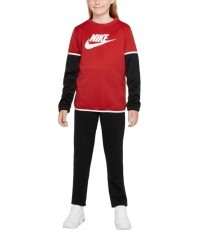 Nike Tracksuit for Teens K NSW Poly Futura Black Red DM8084 657