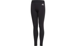 Леггинсы подростковые Adidas YG ID Lin Tights, черные, DJ1396