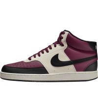 Nike Men's Shoes Court Vision Mid Nn White Bordeaux DN3577 600