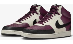 Nike Avalynė Vyrams Court Vision Mid Nn White Bordeaux DN3577 600