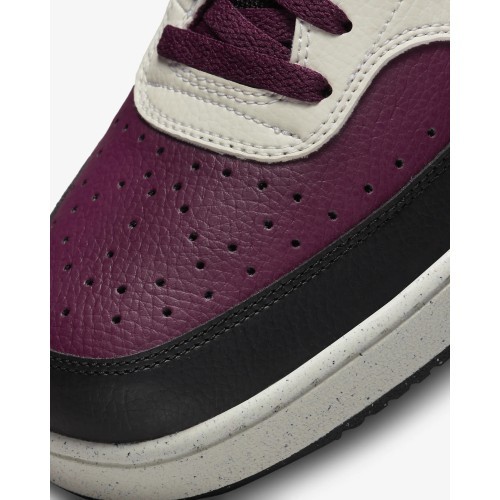 Nike Avalynė Vyrams Court Vision Mid Nn White Bordeaux DN3577 600