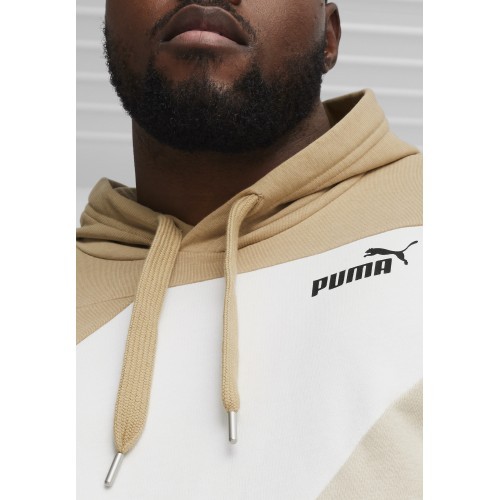 Мужской свитшот Puma Power Colorb, белый/бежевый 678931 83