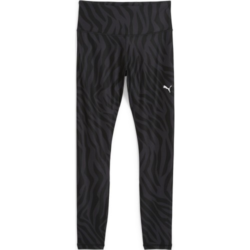 Женские леггинсы Puma Train Fav HW 7/8 Tight AOP, чёрные 525086 99