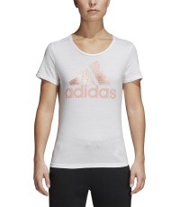 Adidas Palaidinė Foil Text Bos White CV4562
