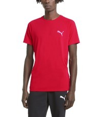 Puma Marškinėliai Vyrams Evostripe Tee Hig Red