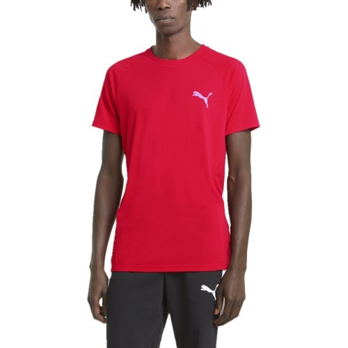 Puma Marškinėliai Vyrams Evostripe Tee Hig Red