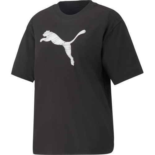 Женская футболка Puma Her Tee чёрная 673107 01
