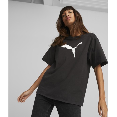 Puma Her Tee Women's Top Black 673107 01