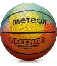 Баскетбольный мяч Meteor Defence, резиновый