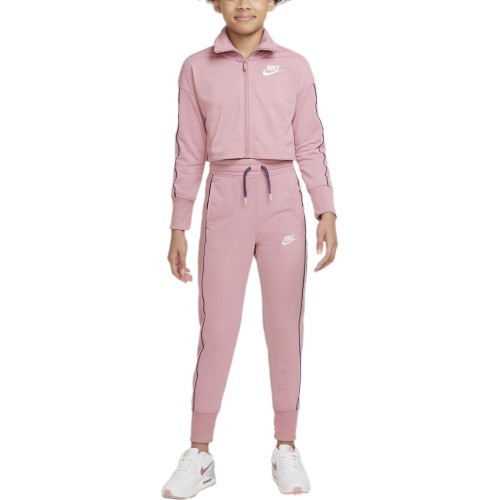 Nike Girls' Tracksuit NSW HW Trk Suit Pink DD6302 698
