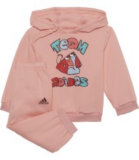 Детский спортивный костюм Adidas I Over Jog FL, розовый H65815