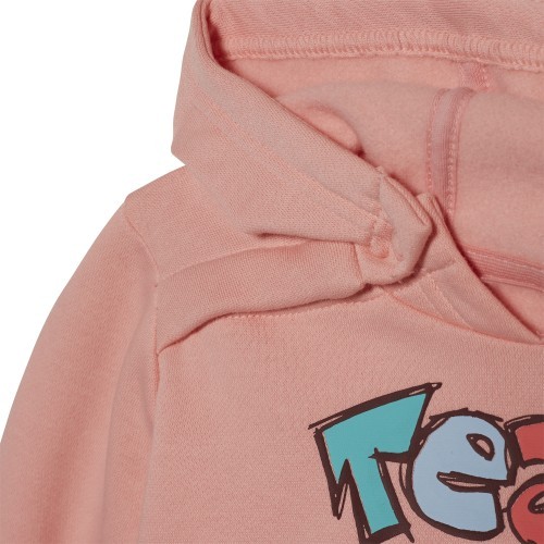 Adidas I Over Jog FL Kids' Tracksuit, Pink H65815