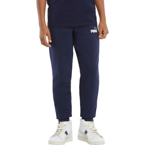 Puma Ess+ 2 Col Logo Junior Trousers Blue 586988 96