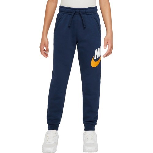 Штаны подростковые Nike B NSW Club + HBR Pant, тёмно-синие CJ7863 414