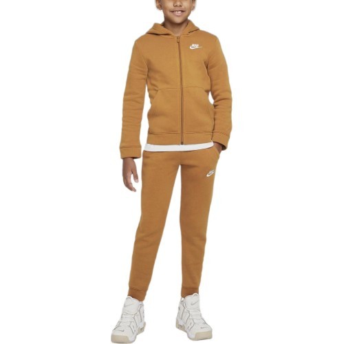 Nike NSW Trk Suit Core sports tracksuit for boys, brown BV3634 754
