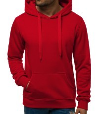 J.Style Fleece Red Men's Sweatshirt 68B2009-18